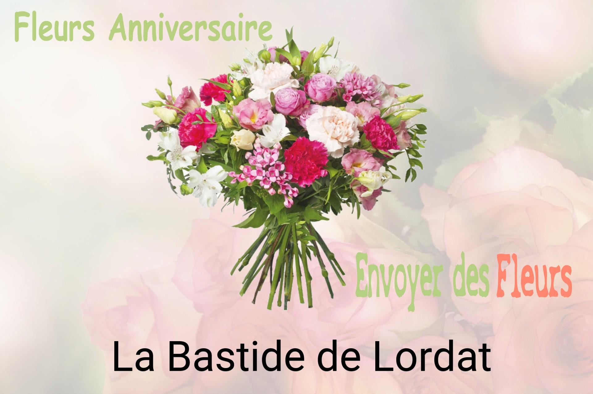 Bouquet de fleurs d’anniversaire livré à La Bastide-de-Lordat