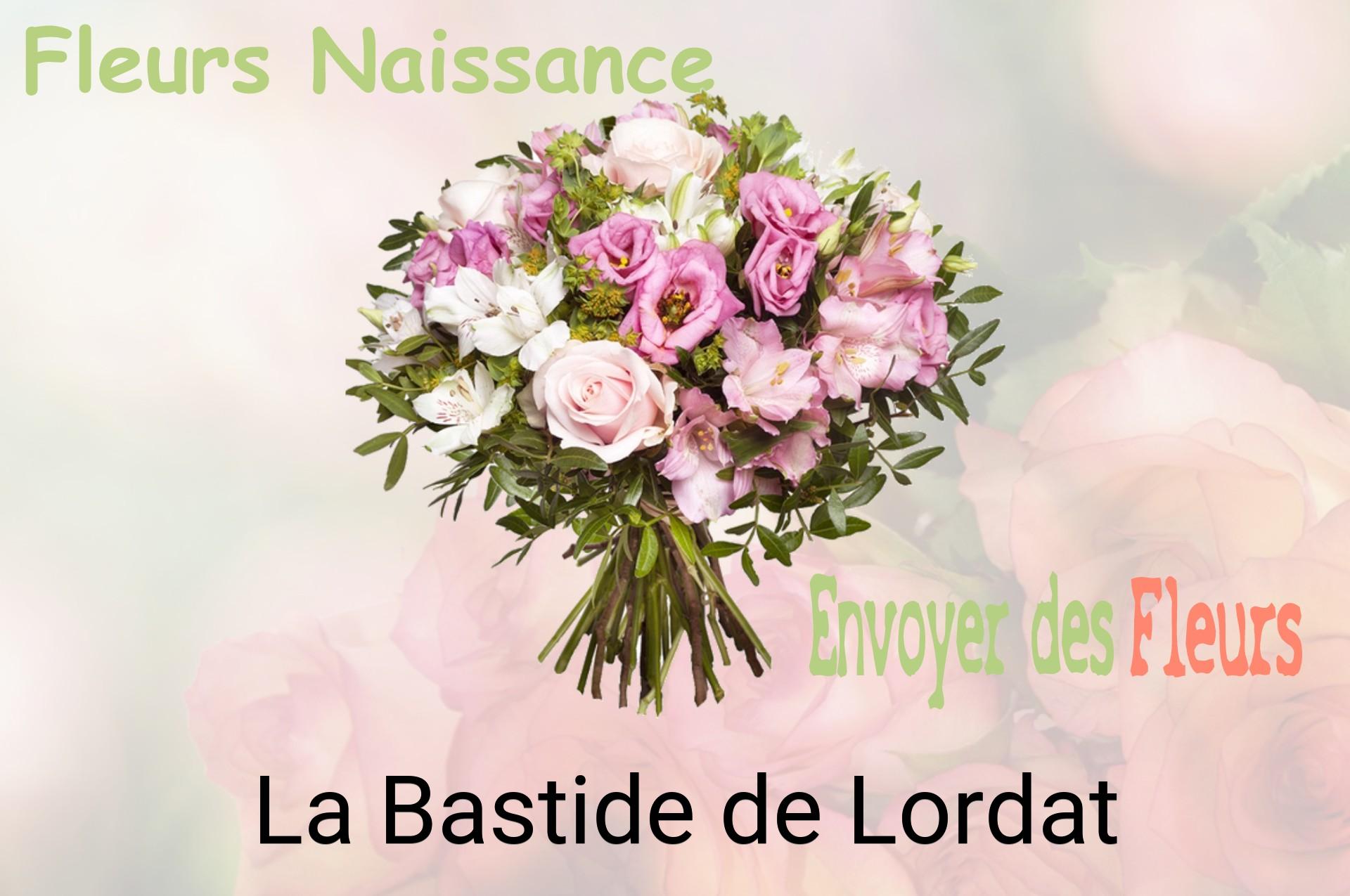 Bouquet de fleurs de naissance livré à La Bastide-de-Lordat